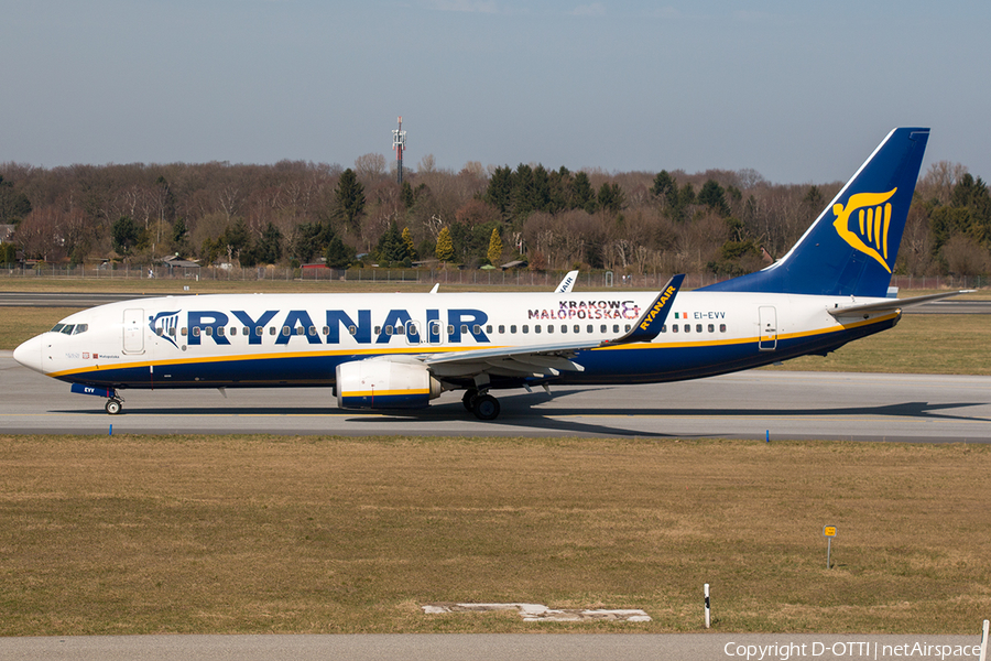Ryanair Boeing 737-8AS (EI-EVV) | Photo 235632