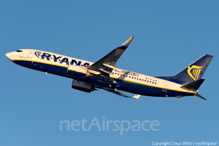 Ryanair Boeing 737-8AS (EI-EVV) | Photo 311692