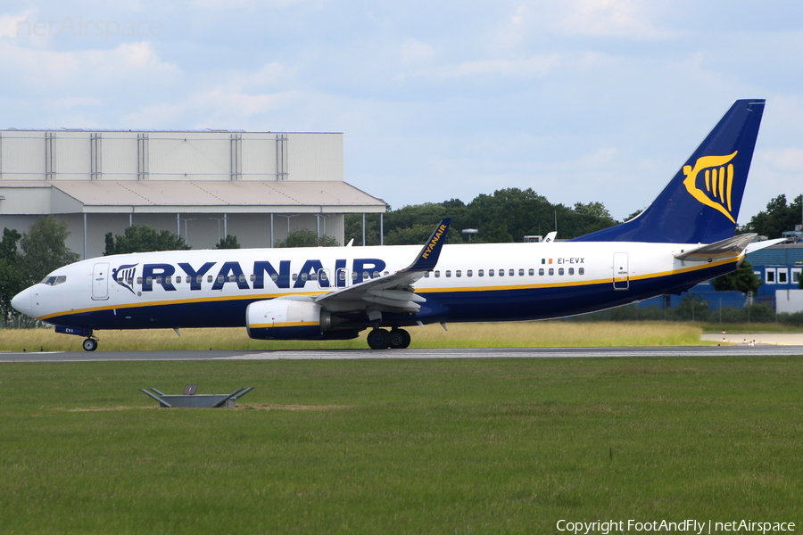 Ryanair Boeing 737-8AS (EI-EVX) | Photo 78181