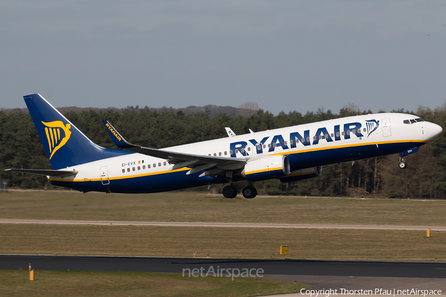 Ryanair Boeing 737-8AS (EI-EVX) | Photo 74128