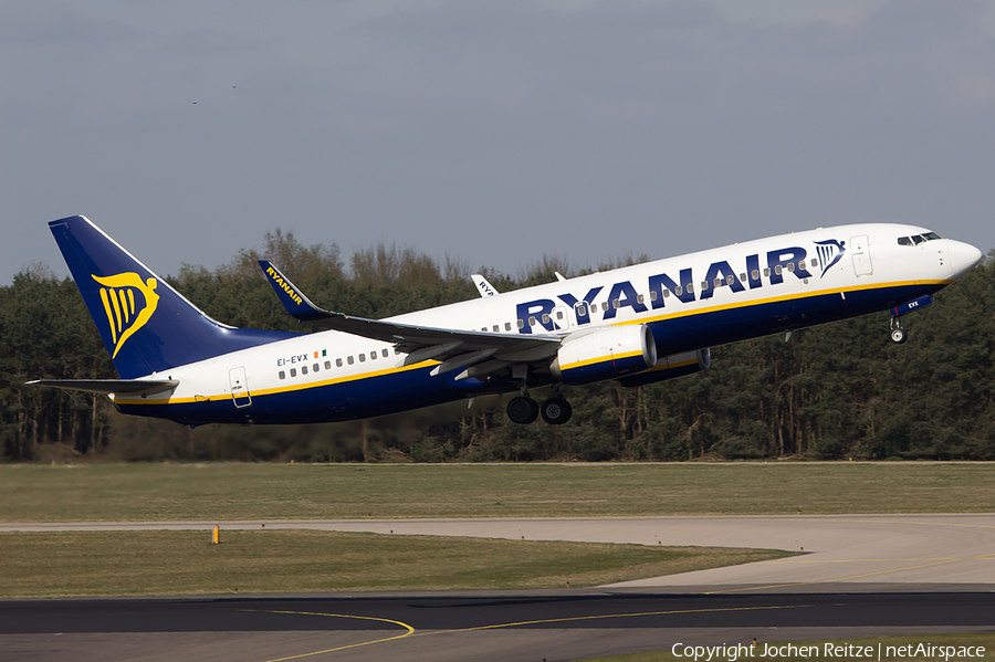 Ryanair Boeing 737-8AS (EI-EVX) | Photo 74154