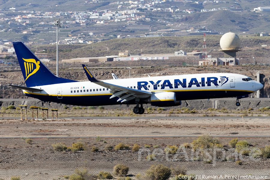 Ryanair Boeing 737-8AS (EI-EVX) | Photo 297099