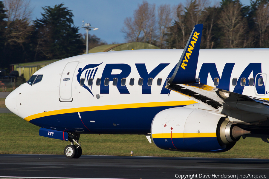Ryanair Boeing 737-8AS (EI-EVY) | Photo 98129