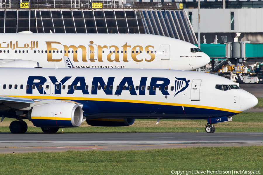 Ryanair Boeing 737-8AS (EI-EVY) | Photo 98132