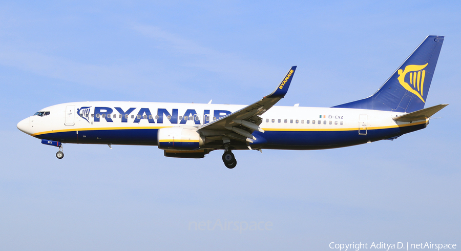 Ryanair Boeing 737-8AS (EI-EVZ) | Photo 359673