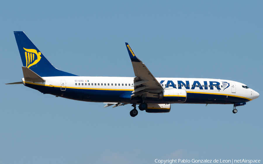 Ryanair Boeing 737-8AS (EI-EXD) | Photo 336265