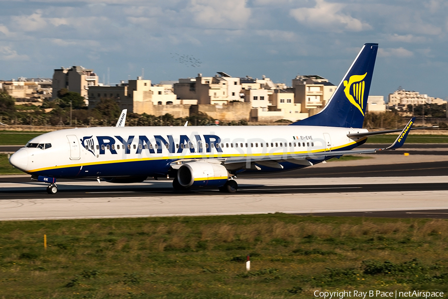Ryanair Boeing 737-8AS (EI-EXE) | Photo 286109