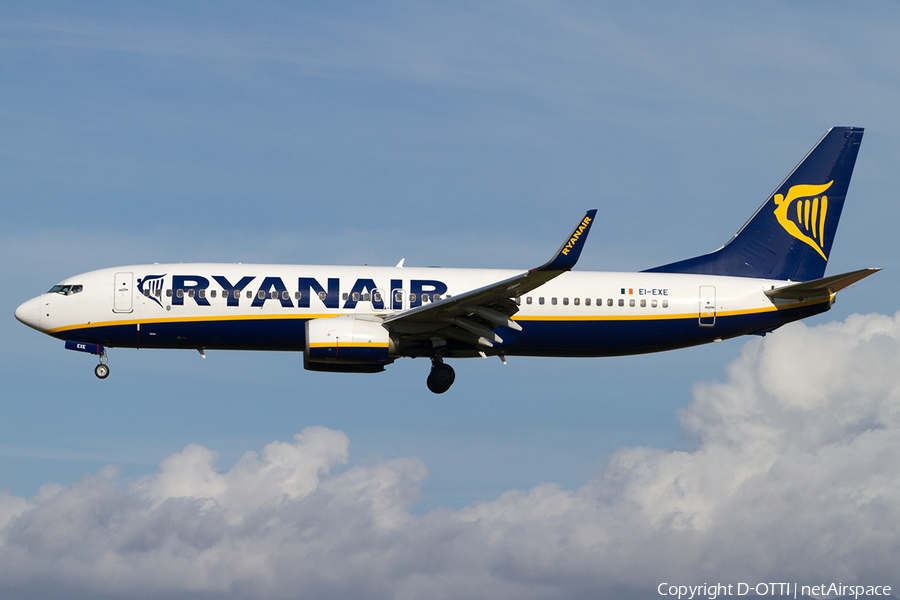 Ryanair Boeing 737-8AS (EI-EXE) | Photo 518970