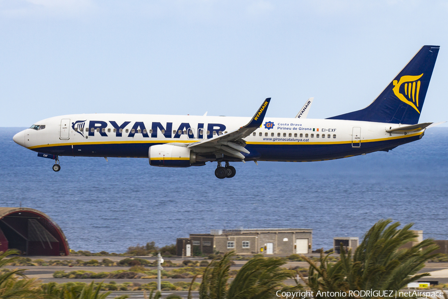 Ryanair Boeing 737-8AS (EI-EXF) | Photo 147906