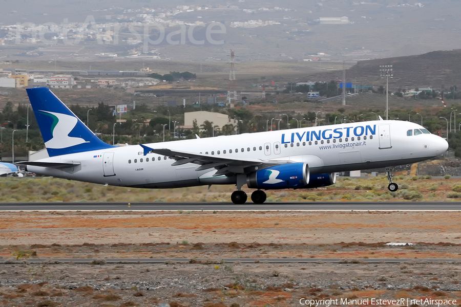 Livingston (New) Airbus A320-232 (EI-EXK) | Photo 446360