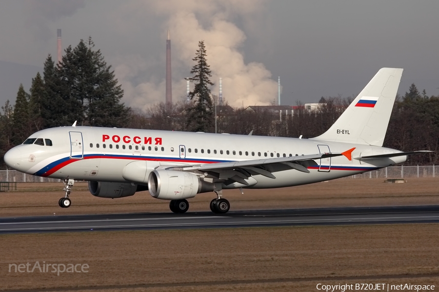 Rossiya - Russian Airlines Airbus A319-111 (EI-EYL) | Photo 44407