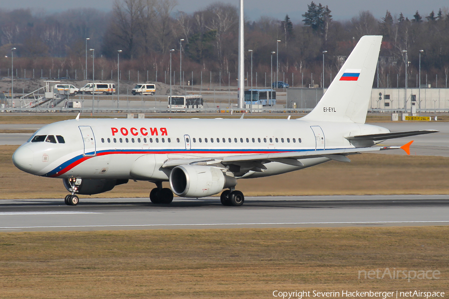 Rossiya - Russian Airlines Airbus A319-111 (EI-EYL) | Photo 230924