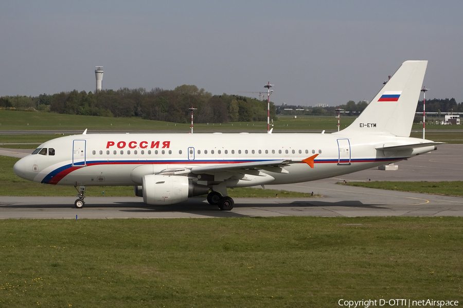 Rossiya - Russian Airlines Airbus A319-111 (EI-EYM) | Photo 408143