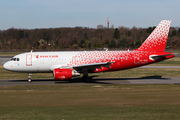 Rossiya - Russian Airlines Airbus A319-112 (EI-EZC) at  Hamburg - Fuhlsbuettel (Helmut Schmidt), Germany