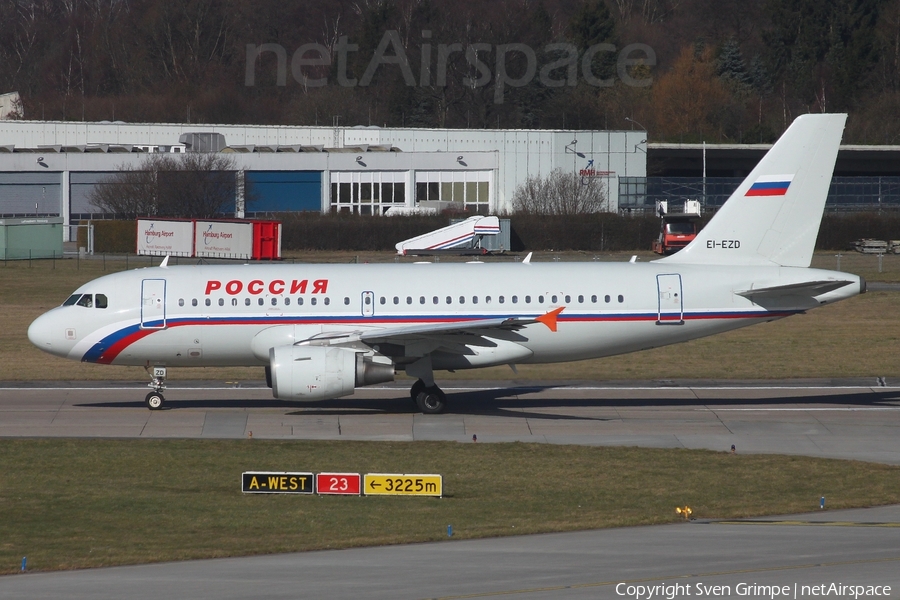 Rossiya - Russian Airlines Airbus A319-112 (EI-EZD) | Photo 452644