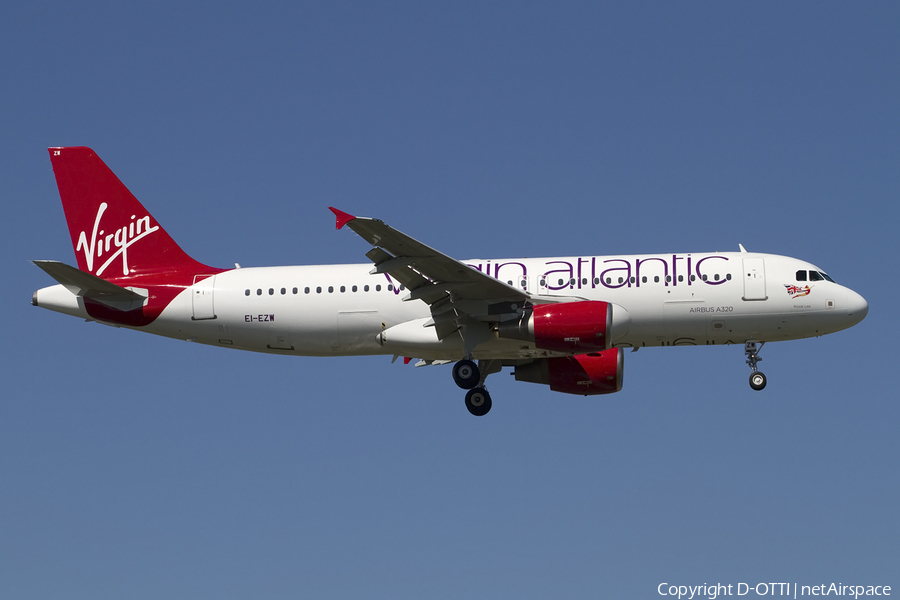 Virgin Atlantic Airways Airbus A320-214 (EI-EZW) | Photo 405656