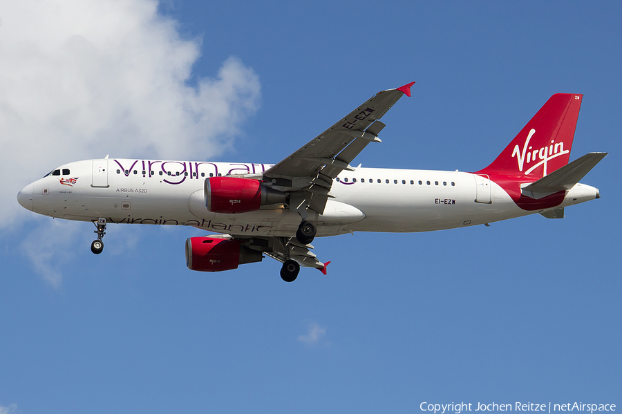 Virgin Atlantic Airways Airbus A320-214 (EI-EZW) | Photo 50424