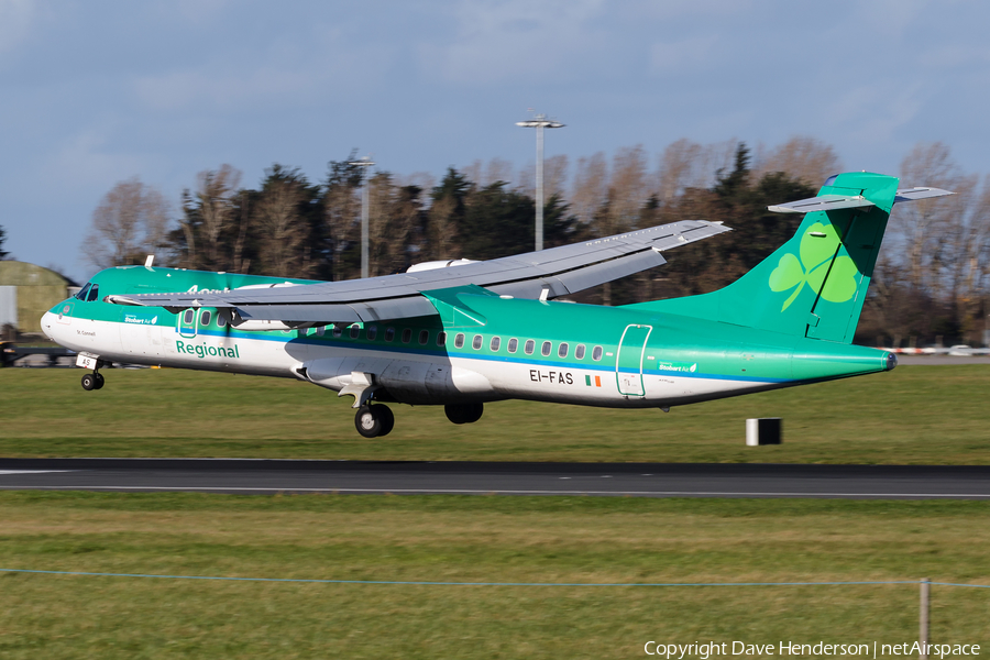 Aer Lingus Regional ATR 72-600 (EI-FAS) | Photo 298893