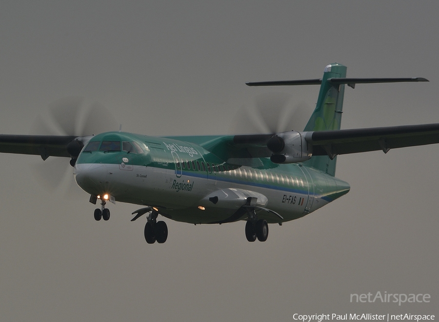 Aer Lingus Regional ATR 72-600 (EI-FAS) | Photo 32441