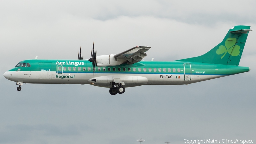 Aer Lingus Regional ATR 72-600 (EI-FAS) | Photo 382296