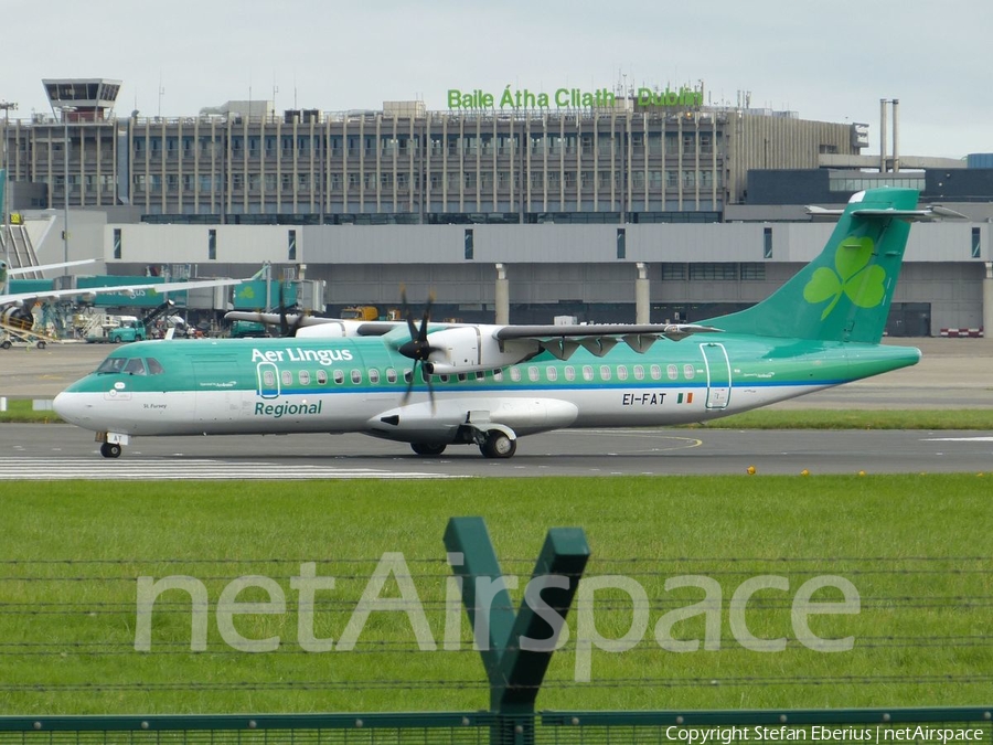 Aer Lingus Regional (Stobart Air) ATR 72-600 (EI-FAT) | Photo 128677