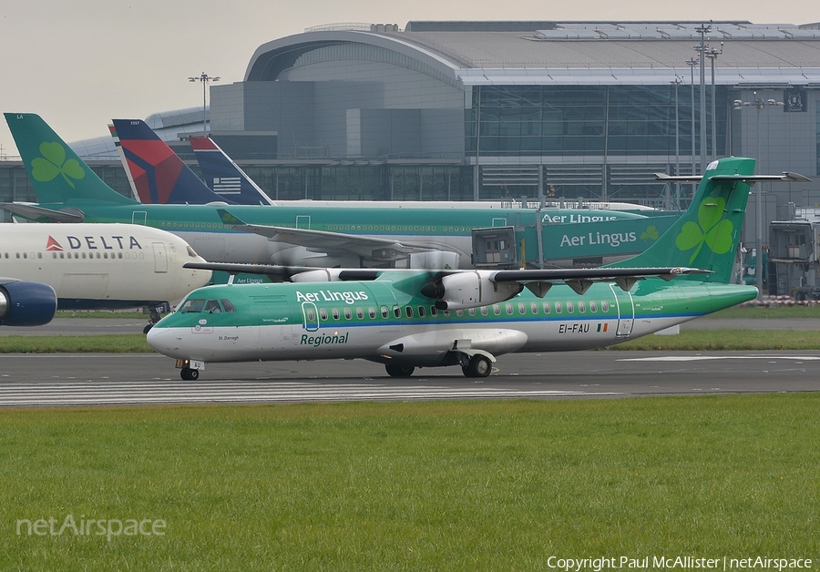 Aer Lingus Regional (Aer Arann) ATR 72-600 (EI-FAU) | Photo 32440