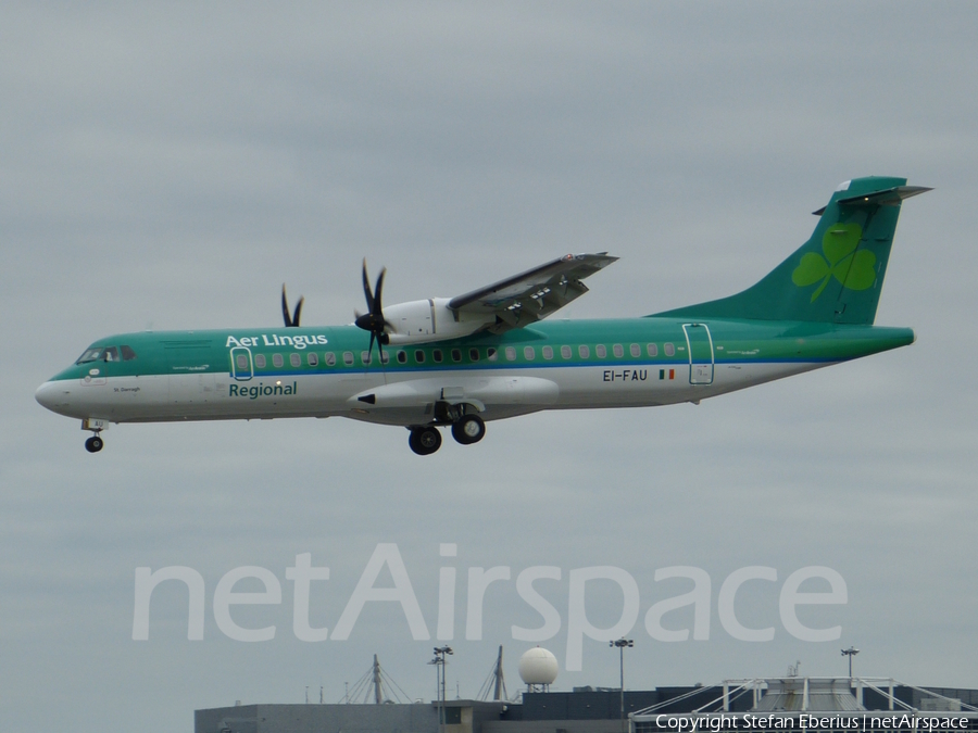 Aer Lingus Regional (Aer Arann) ATR 72-600 (EI-FAU) | Photo 660697