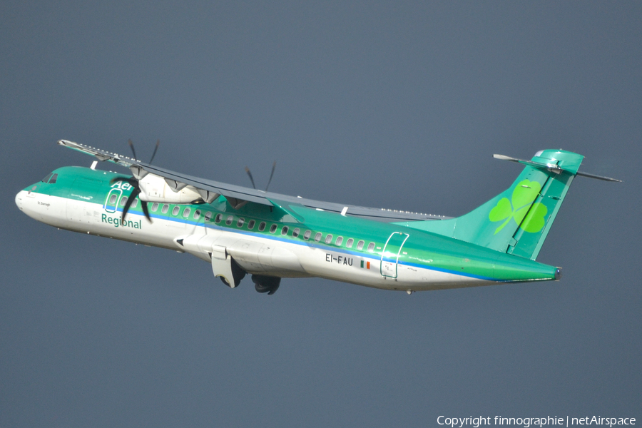 Aer Lingus Regional (Aer Arann) ATR 72-600 (EI-FAU) | Photo 423003