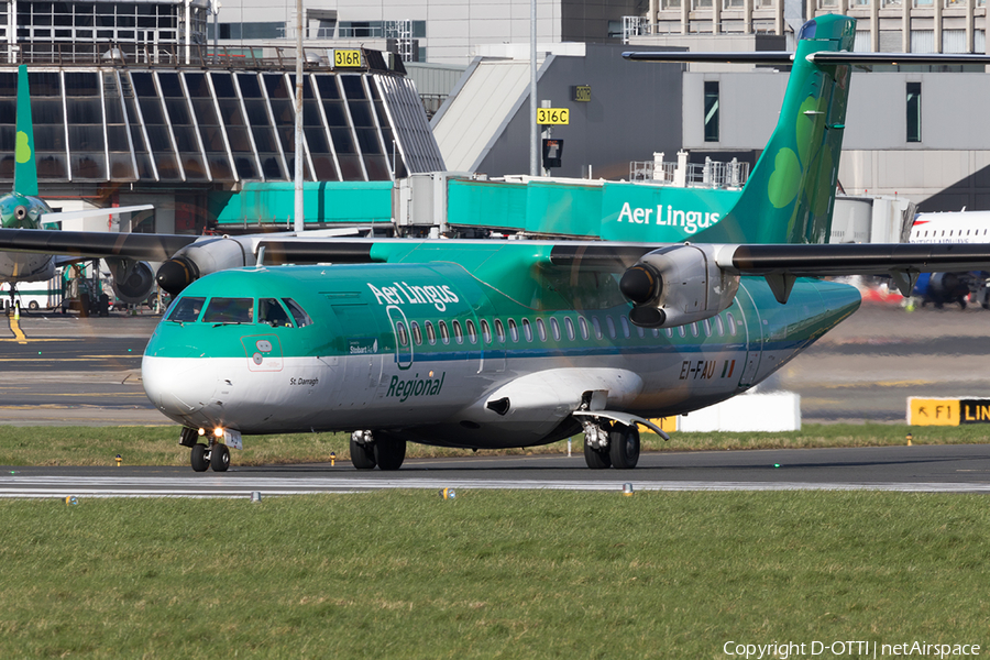 Aer Lingus Regional (Stobart Air) ATR 72-600 (EI-FAU) | Photo 151122