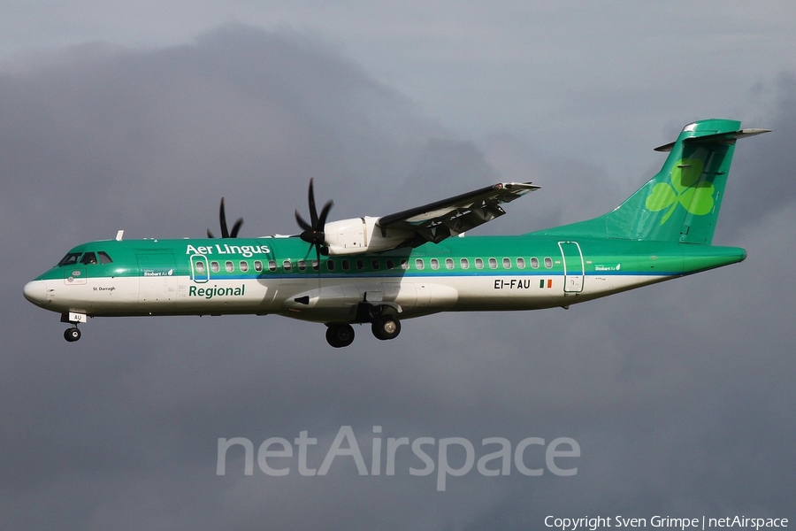 Aer Lingus Regional (Stobart Air) ATR 72-600 (EI-FAU) | Photo 59721