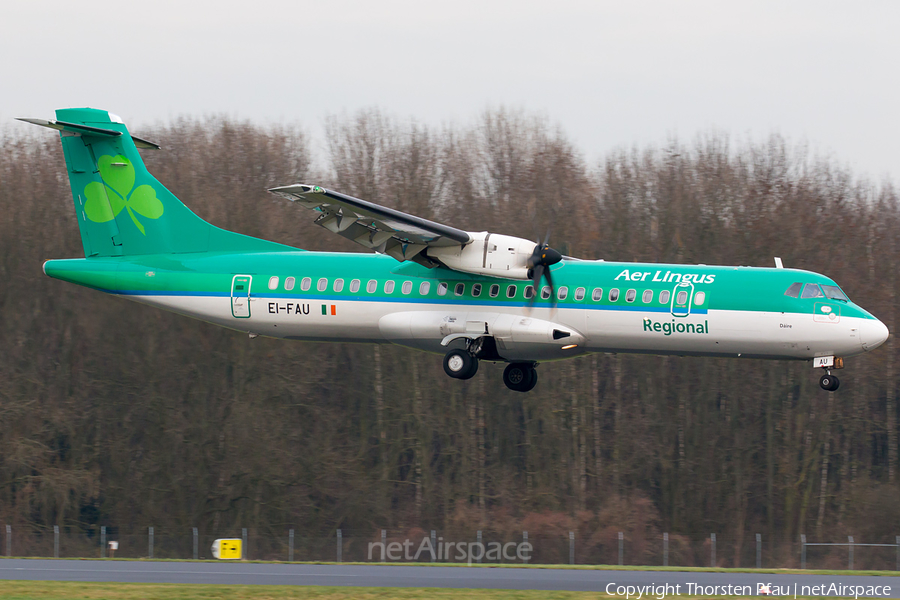 Aer Lingus Regional (Stobart Air) ATR 72-600 (EI-FAU) | Photo 92757