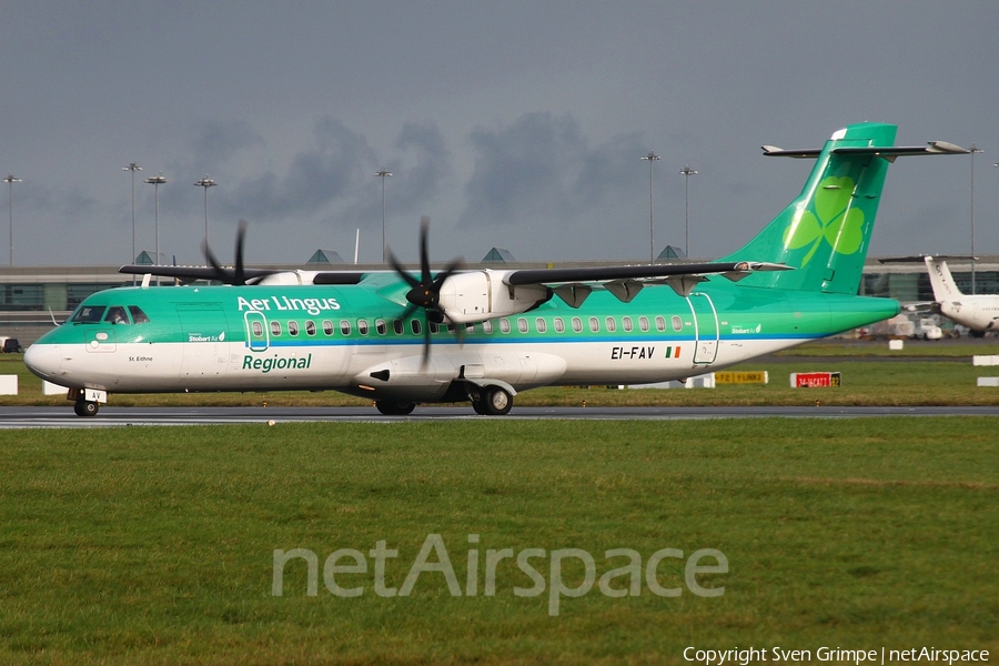 Aer Lingus Regional (Stobart Air) ATR 72-600 (EI-FAV) | Photo 59962