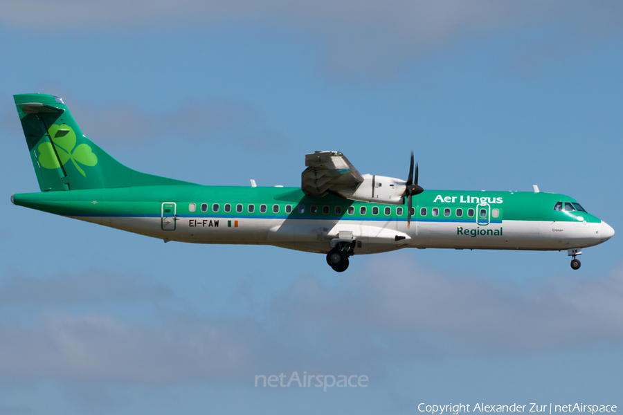 Aer Lingus Regional (Stobart Air) ATR 72-600 (EI-FAW) | Photo 162338