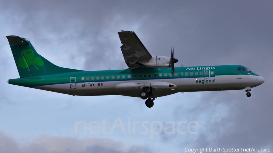 Aer Lingus Regional (Stobart Air) ATR 72-600 (EI-FAX) | Photo 215192