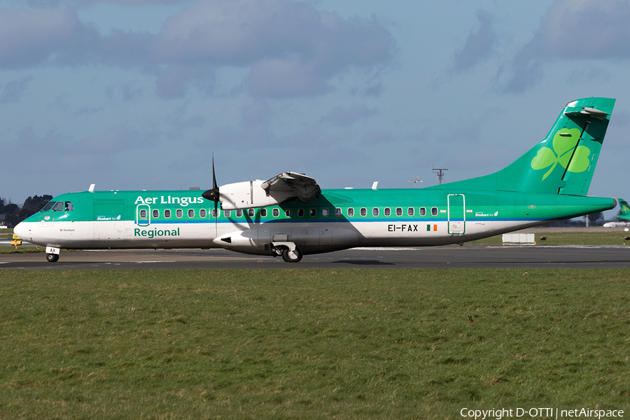 Aer Lingus Regional (Stobart Air) ATR 72-600 (EI-FAX) | Photo 150494