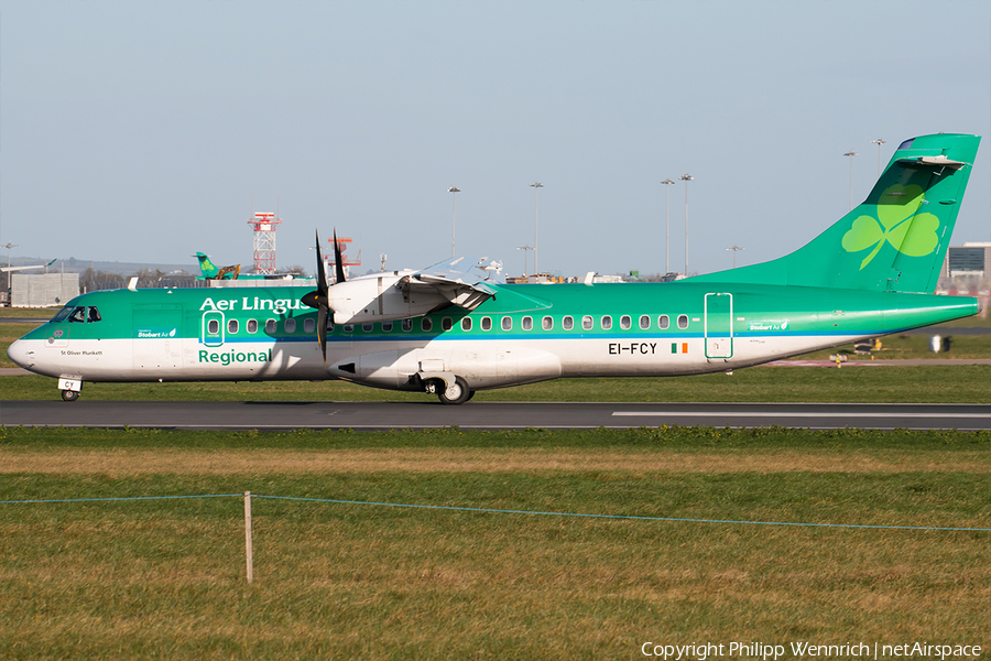 Aer Lingus Regional (Stobart Air) ATR 72-600 (EI-FCY) | Photo 292320