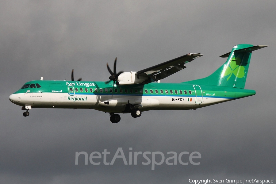 Aer Lingus Regional (Stobart Air) ATR 72-600 (EI-FCY) | Photo 59891