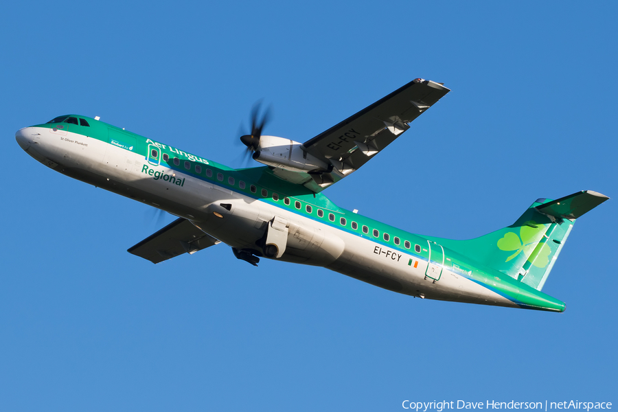 Aer Lingus Regional (Stobart Air) ATR 72-600 (EI-FCY) | Photo 95337