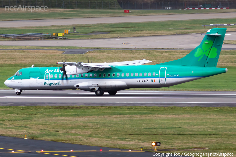 Aer Lingus Regional (Stobart Air) ATR 72-600 (EI-FCZ) | Photo 414229