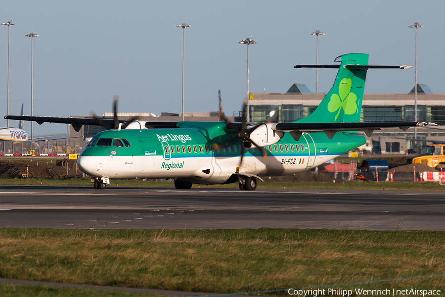 Aer Lingus Regional (Stobart Air) ATR 72-600 (EI-FCZ) | Photo 292292