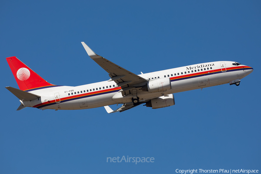 Meridiana Boeing 737-86N (EI-FDS) | Photo 173722
