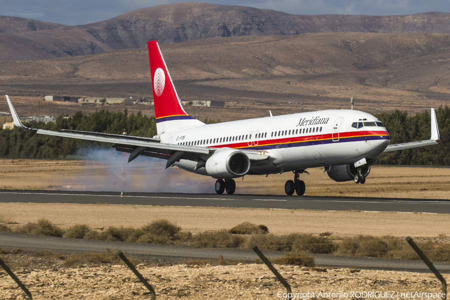 Meridiana Boeing 737-86N (EI-FDS) | Photo 159677