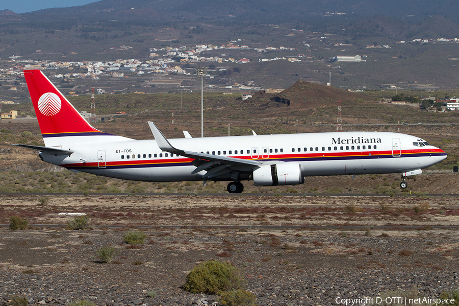 Meridiana Boeing 737-86N (EI-FDS) | Photo 480248