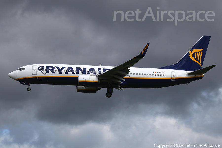 Ryanair Boeing 737-8AS (EI-FEE) | Photo 176111