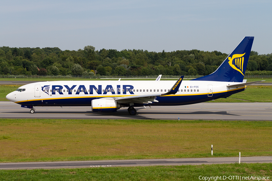 Ryanair Boeing 737-8AS (EI-FEE) | Photo 176178