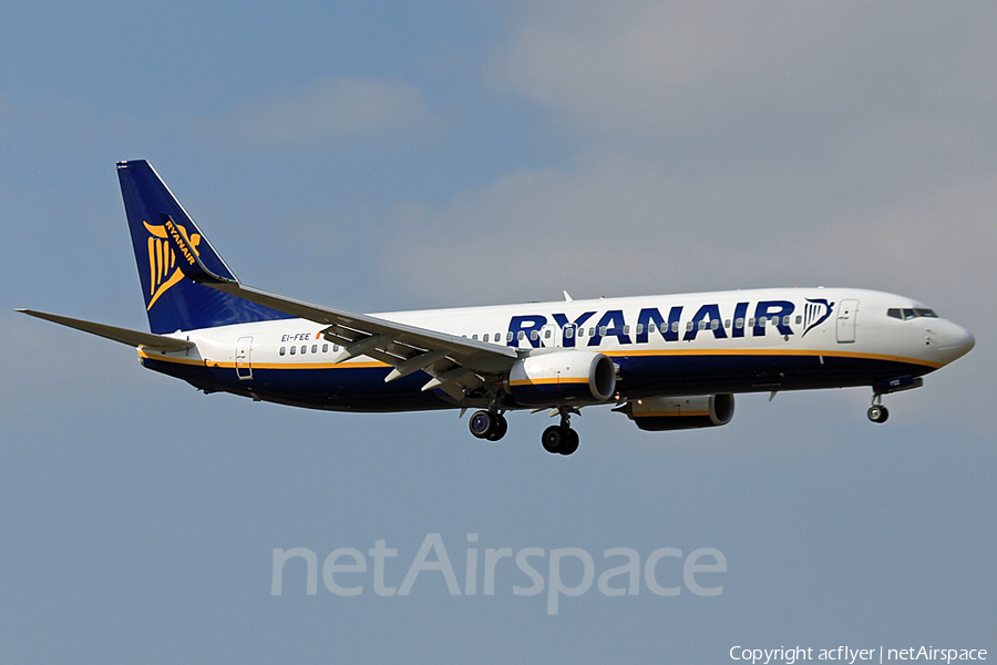 Ryanair Boeing 737-8AS (EI-FEE) | Photo 174863