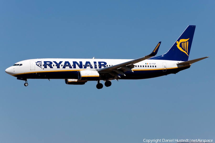 Ryanair Boeing 737-8AS (EI-FEF) | Photo 514945