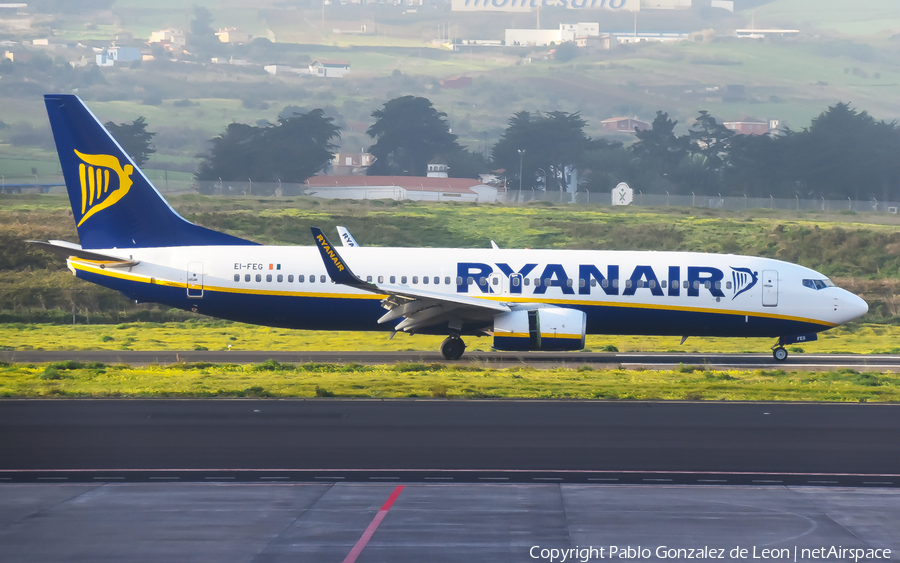 Ryanair Boeing 737-8AS (EI-FEG) | Photo 343853