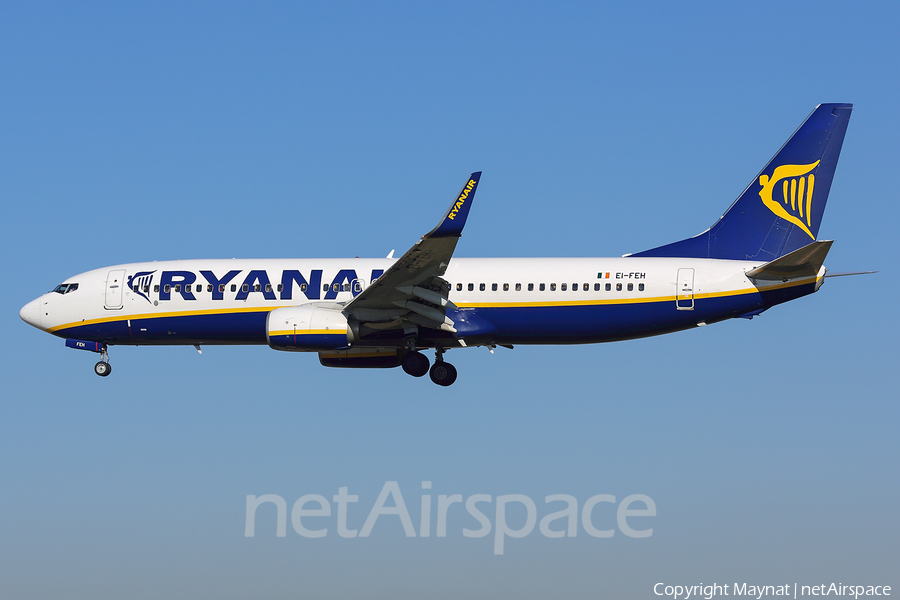 Ryanair Boeing 737-8AS (EI-FEH) | Photo 314913