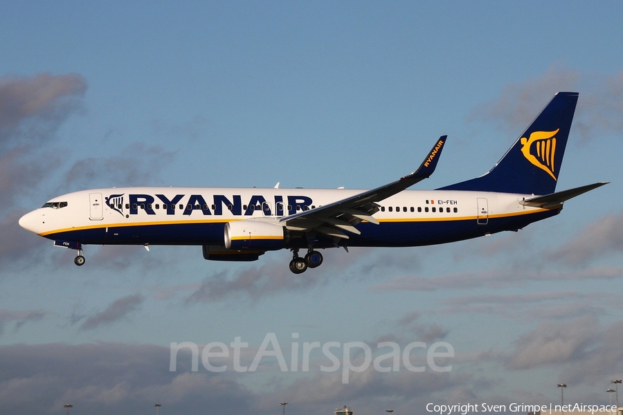 Ryanair Boeing 737-8AS (EI-FEH) | Photo 59892